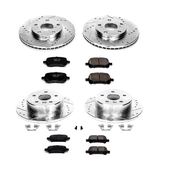 2000-2004 Toyota Avalon Disc Brake Kit - Front and Rear (Powerstop)