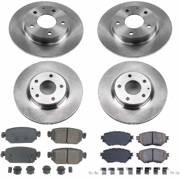 2017-2018 Mazda 3 Disc Brake Kit - Front and Rear (Powerstop)