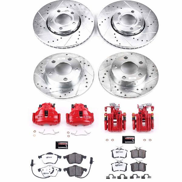 2000-2005 Volkswagen Passat Disc Brake Kit - Front and Rear (Powerstop)