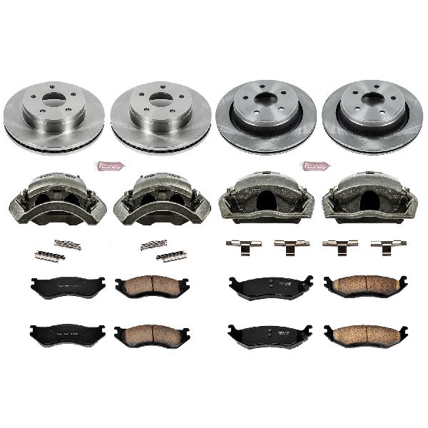 2003-2005 Dodge Ram 1500 Disc Brake Kit - Front and Rear (Powerstop)
