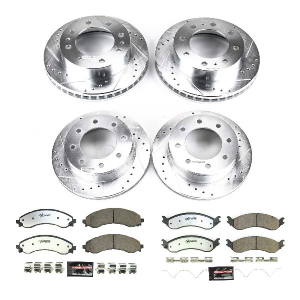 2021-2023 Chevrolet Express 3500 Disc Brake Kit - Front and Rear (Powerstop)
