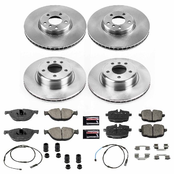 2012-2018 BMW 650i Disc Brake Kit - Front and Rear (Powerstop)
