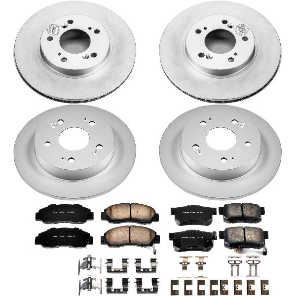 1997-2001 Honda Prelude Disc Brake Kit - Front and Rear (Powerstop)