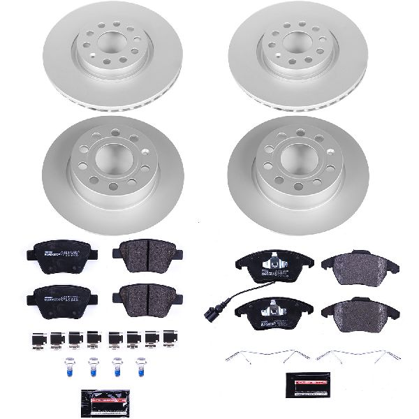 2013-2017 Volkswagen Beetle Disc Brake Kit - Front and Rear (Powerstop)
