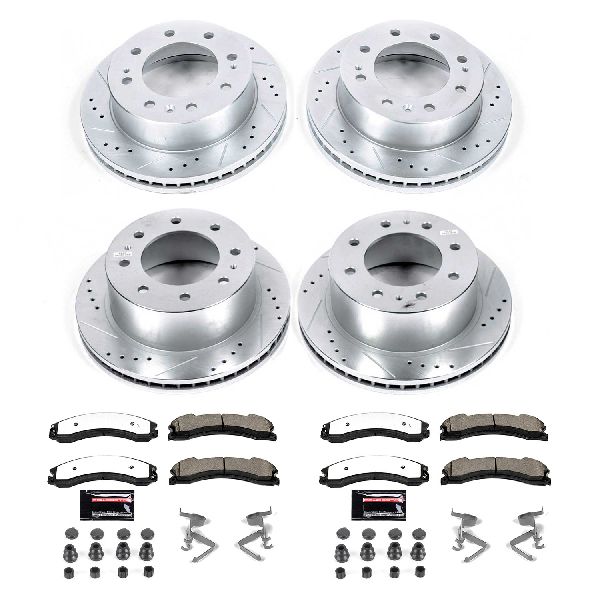 2015-2019 GMC Sierra 2500 HD Disc Brake Kit - Front and Rear (Powerstop)