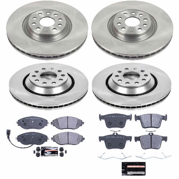 2015-2020 Audi S3 Disc Brake Kit - Front and Rear (Powerstop)