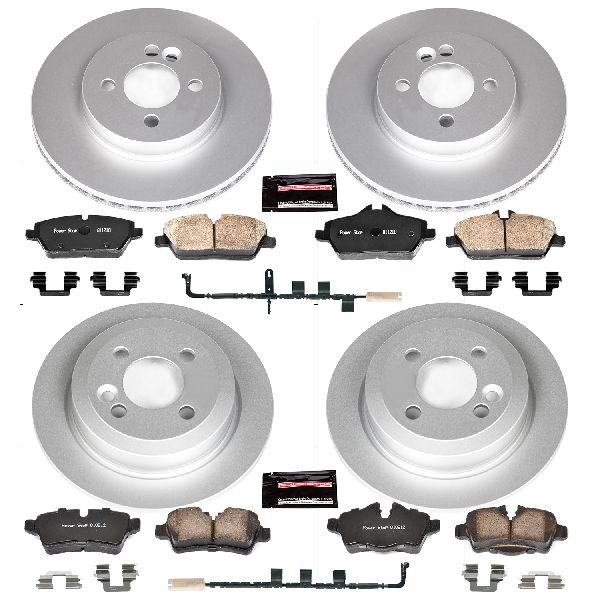 2007-2010 Mini Cooper Disc Brake Kit - Front and Rear (Powerstop)