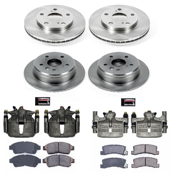 1992-1996 Toyota Camry Disc Brake Kit - Front and Rear (Powerstop)
