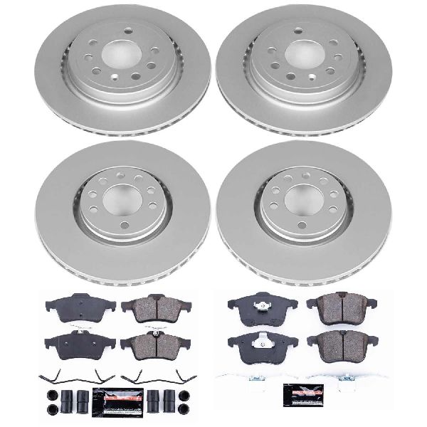 2003-2011 Saab 9-3 Disc Brake Kit - Front and Rear (Powerstop)