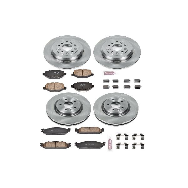 2009-2011 Ford Flex Disc Brake Kit - Front and Rear (Powerstop)