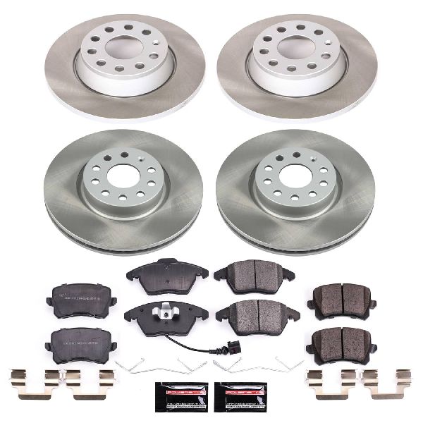 2009-2017 Volkswagen CC Disc Brake Kit - Front and Rear (Powerstop)