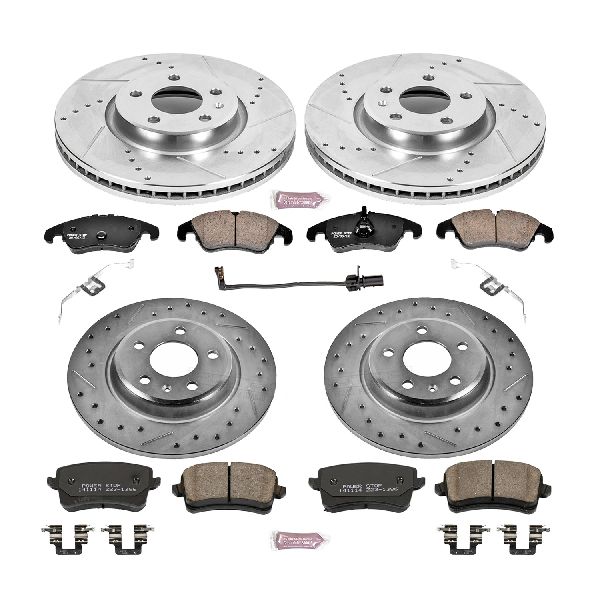 2012-2016 Audi A4 Disc Brake Kit - Front and Rear (Powerstop)