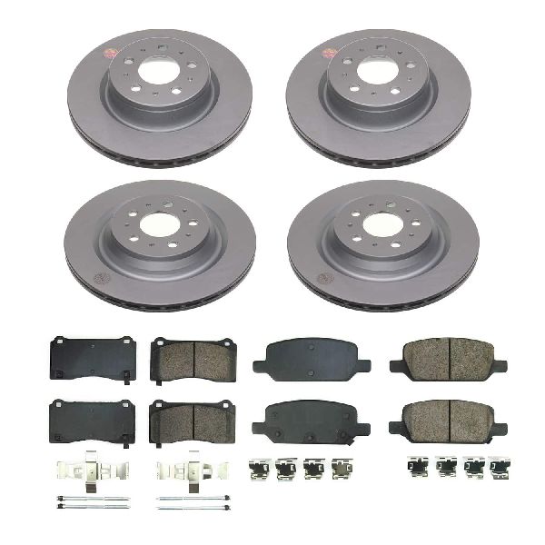 2017-2021 Tesla 3 Disc Brake Kit - Front and Rear (Powerstop)