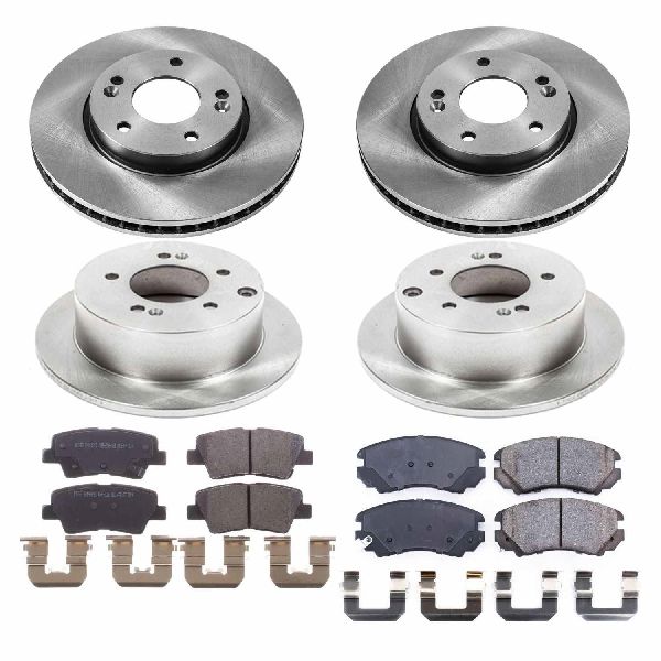 2010-2011 Kia Soul Disc Brake Kit - Front and Rear (Powerstop)