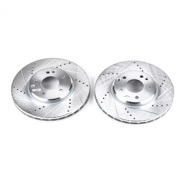 2006-2007 Mercedes-Benz C280 Disc Brake Rotor Set - Front (Powerstop)