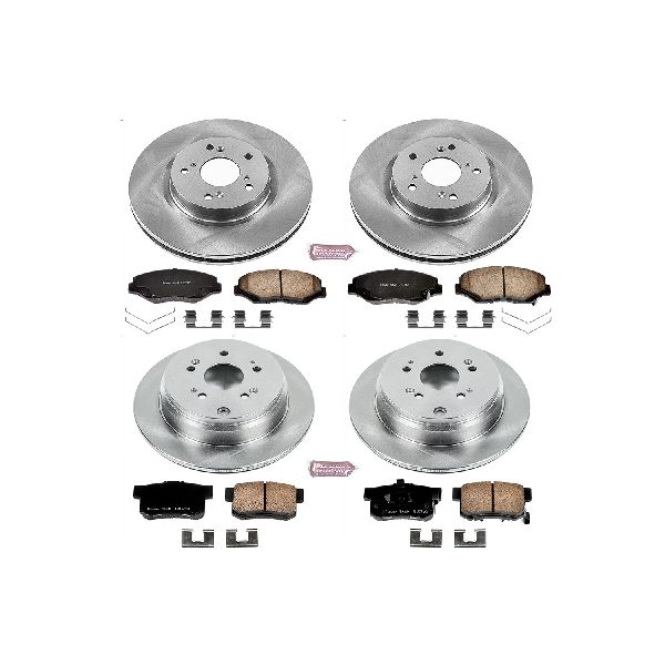 2012-2016 Honda CR-V Disc Brake Kit - Front and Rear (Powerstop)