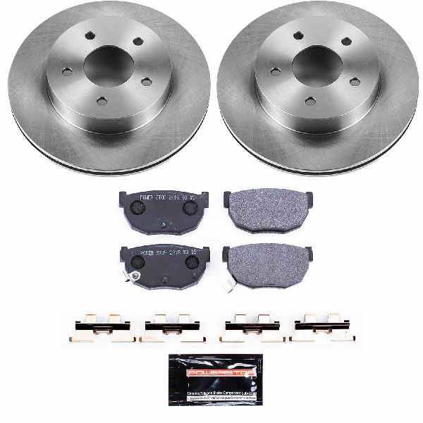 1986-1989 Nissan 300ZX Disc Brake Kit - Rear (Powerstop)