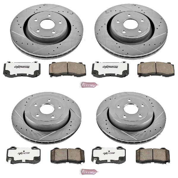 2006-2010 Jeep Grand Cherokee Disc Brake Kit - Front and Rear (Powerstop)