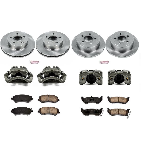 2003-2007 Jeep Liberty Disc Brake Kit - Front and Rear (Powerstop)