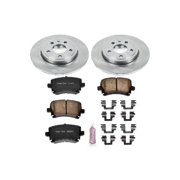 2005-2009 Audi A4 Disc Brake Kit - Rear (Powerstop)