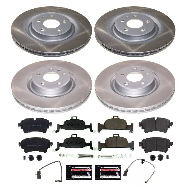 2019-2020 Audi A6 Quattro Disc Brake Kit - Front and Rear (Powerstop)