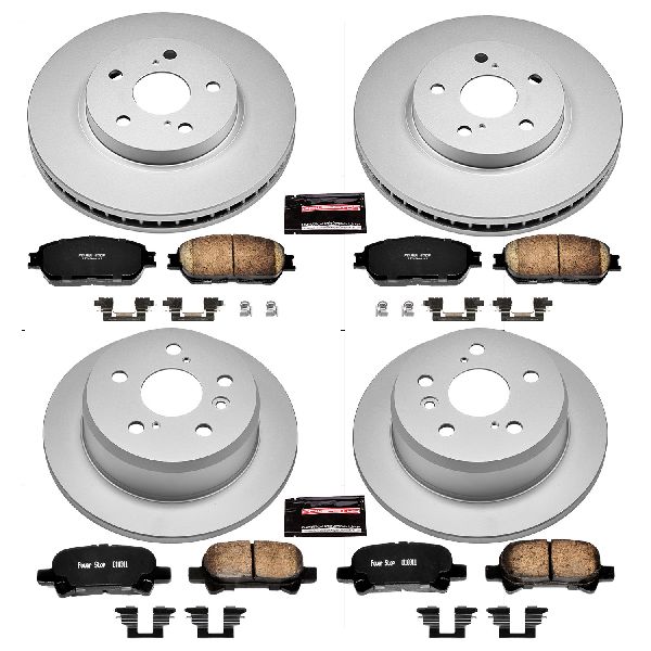 2004-2008 Toyota Solara Disc Brake Kit - Front and Rear (Powerstop)