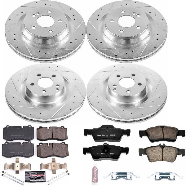 2007-2013 Mercedes-Benz S600 Disc Brake Kit - Front and Rear (Powerstop)