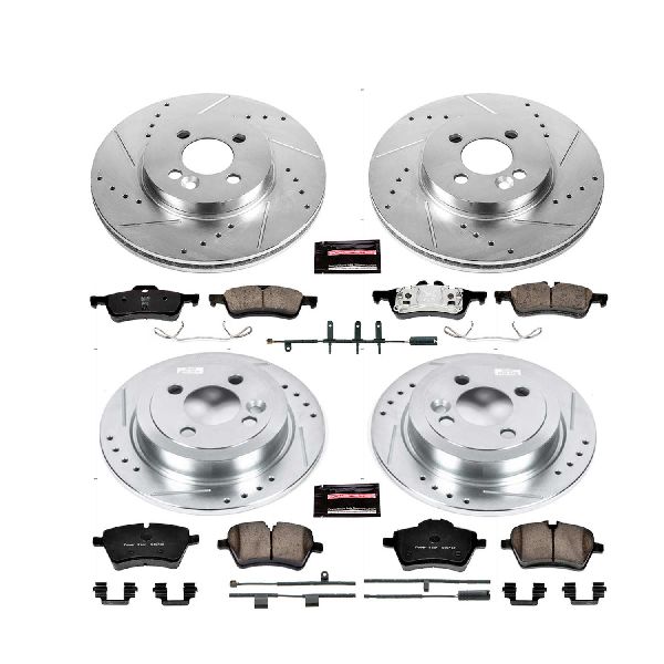 2007-2008 Mini Cooper Disc Brake Kit - Front and Rear (Powerstop)
