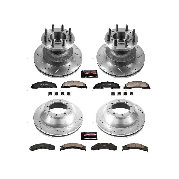 2008-2025 Ford E-350 Super Duty Disc Brake Kit - Front and Rear (Powerstop)