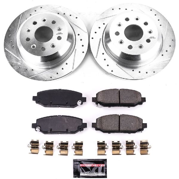 2018-2024 Jeep Wrangler Disc Brake Kit - Rear (Powerstop)