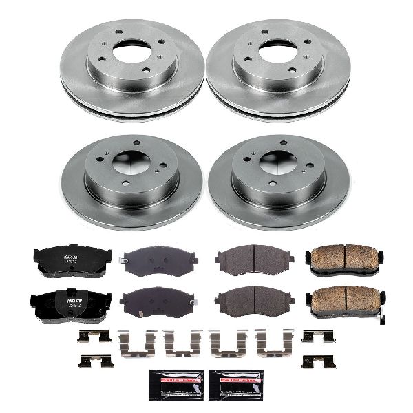 1991-1996 INFINITI G20 Disc Brake Kit - Front and Rear (Powerstop)