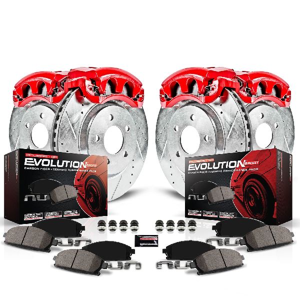 2004-2006 Dodge Durango Disc Brake Kit - Front and Rear (Powerstop)