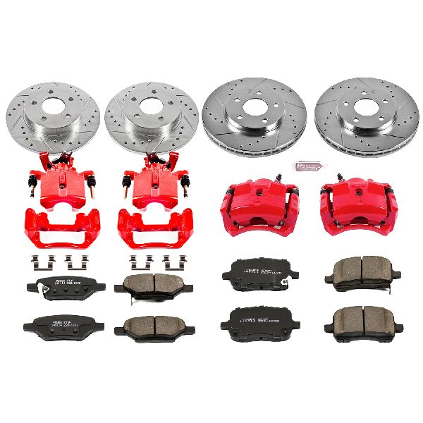 2006-2007 Pontiac G6 Disc Brake Kit - Front and Rear (Powerstop)