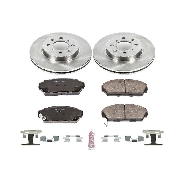 1990-1993 Honda Civic Disc Brake Kit - Front (Powerstop)