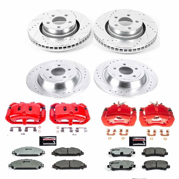 2015-2019 Ford Mustang Disc Brake Kit - Front and Rear (Powerstop)