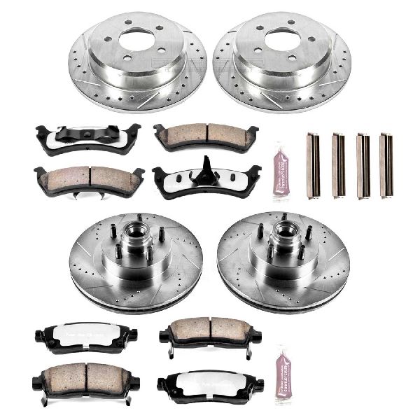 2001-2002 Ford Explorer Sport Disc Brake Kit - Front and Rear (Powerstop)
