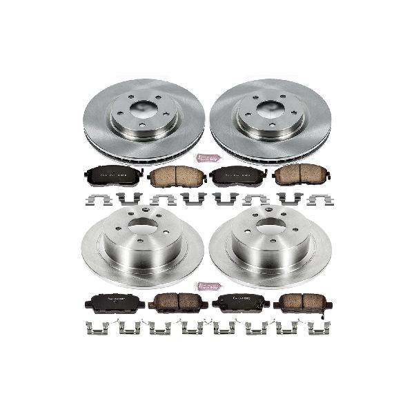 2007-2012 Nissan Sentra Disc Brake Kit - Front and Rear (Powerstop)