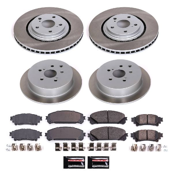 2010-2015 Lexus RX450h Disc Brake Kit - Front and Rear (Powerstop)