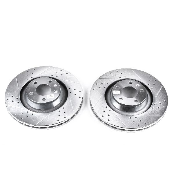 2006 Audi A6 Disc Brake Rotor Set - Front (Powerstop)
