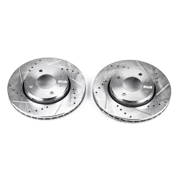 2000-2004 Volvo S40 Disc Brake Rotor Set - Front (Powerstop)