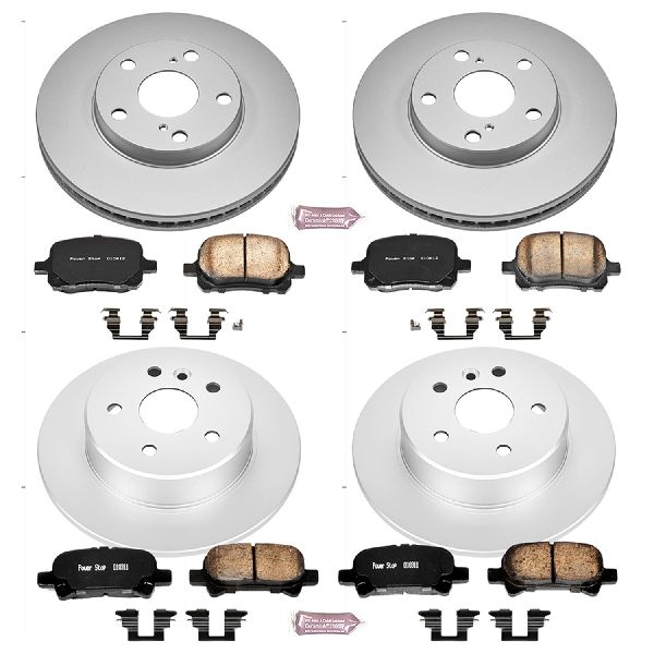 2000-2004 Toyota Avalon Disc Brake Kit - Front and Rear (Powerstop)