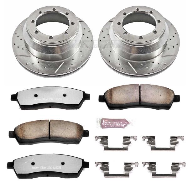 1999-2004 Ford F-350 Super Duty Disc Brake Kit - Rear (Powerstop)