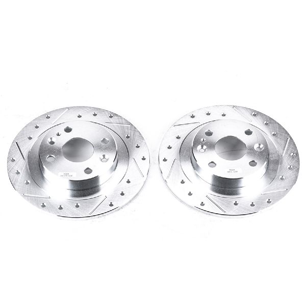 1990-1998 Mazda Protege Disc Brake Rotor Set - Rear (Powerstop)