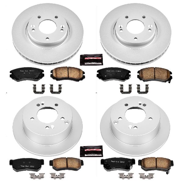 2006-2008 Hyundai Sonata Disc Brake Kit - Front and Rear (Powerstop)