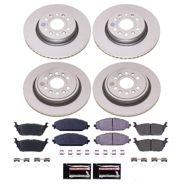 2021-2024 Ram 1500 Disc Brake Kit - Front and Rear (Powerstop)