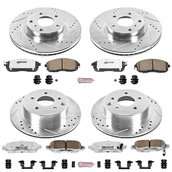 2003-2005 Nissan 350Z Disc Brake Kit - Front and Rear (Powerstop)