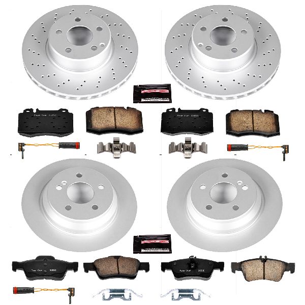 2003-2006 Mercedes-Benz CL500 Disc Brake Kit - Front and Rear (Powerstop)