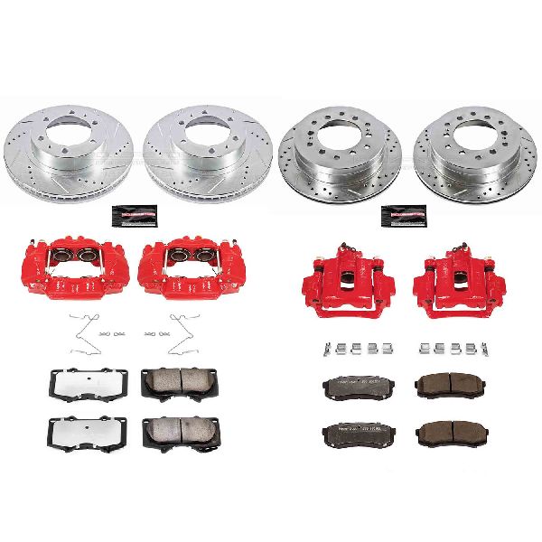 2007-2009 Toyota FJ Cruiser Disc Brake Kit - Front and Rear (Powerstop)