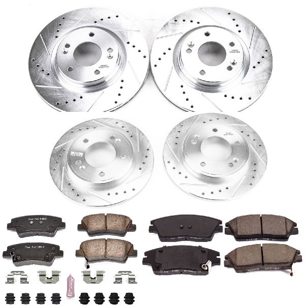 2017-2020 Hyundai Elantra Disc Brake Kit - Front and Rear (Powerstop)