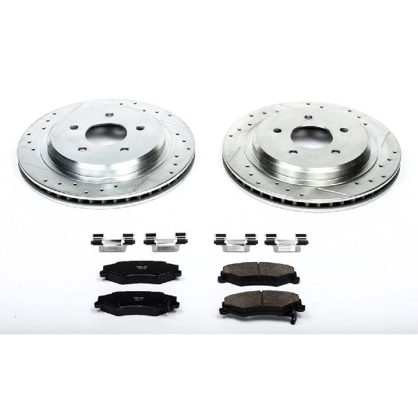 2004-2009 Cadillac XLR Disc Brake Kit - Rear (Powerstop)